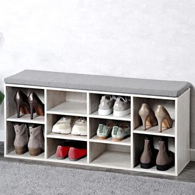 Szafka na buty z siedziskiem, 103,5 x 29,5 x 48 cm