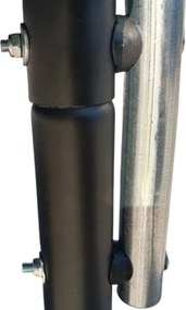 Trampolina ogrodowa dla dzieci Pegie 14FT, 427 cm, z siatką wewnętrzną i drabinką