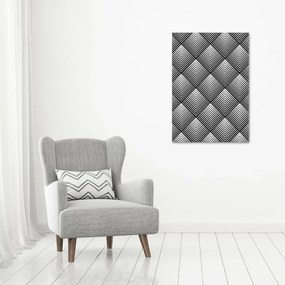 Foto obraz szklany pionowy Geometryczne tło