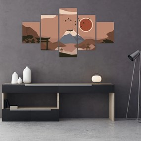 Obraz - Japonia N⁰1 (125x70 cm)