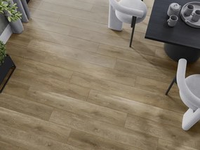 Mexen Clermont  próbka paneli winylowych SPC 6,5 mm, podkład IXPE 1,5 mm, 4 V-Fuga, Dąb - F1053-S