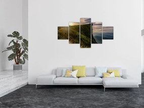 Obraz kobiet na klifie (125x70 cm)