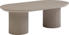Stolik kawowy z MDF - Taupe - LORIMILA