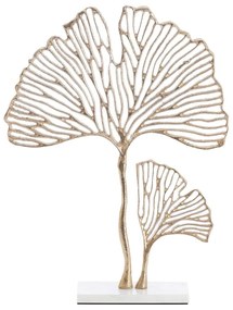 Metalowa figurka (wysokość 48 cm) Leaf – Light &amp; Living