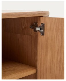 Komoda w dekorze jesionu w naturalnym kolorze 200x79x40 cm Salaya – Kave Home