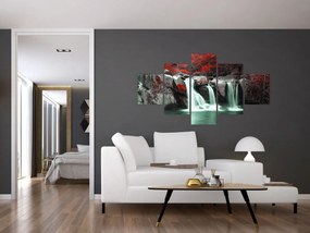 Obraz - Wodospady (125x70 cm)