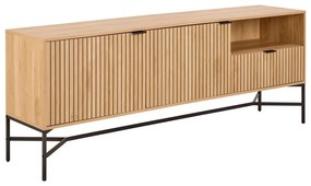 Komoda w dekorze dębu w naturalnym kolorze 180x70x40 cm Jaipur – Actona