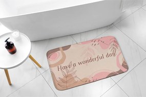 Dywanik antypoślizgowy do łazienki Dywanik antypoślizgowy do łazienki Geometryczne wzory