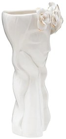 Biały porcelanowy wazon Mauro Ferretti Cute Woman