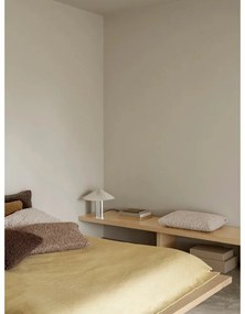 Beżowe pojemniki zestaw 2 szt. z pokrywką/dekoracyjne ze sztucznej skóry 40x30x11 cm Sahla – Blomus