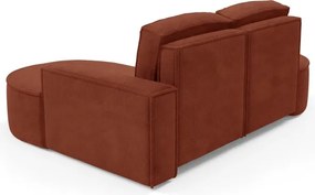 Narożnik MOLLY Prawostronny bez funkcji spania, wolnostojący tkanina CURIO 55 Miedziany