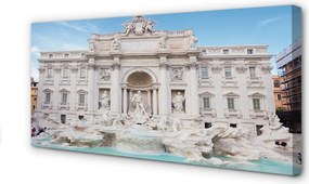 Zdjęcie na płótnie Fontanna przy Rzymskiej Katedrze
