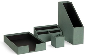 Kartonowe organizery zestaw 4 szt. Hugo Canvas Paper Laminate – Bigso