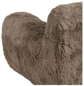 Brązowy fotel Teddy – Ixia