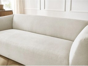 Beżowa sztruksowa sofa 242 cm Giorgia – Bobochic Paris