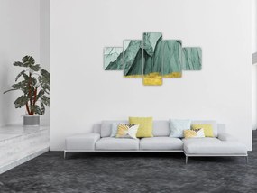 Obraz - Emerald Mountains N⁰3 (125x70 cm)
