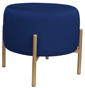 Pufa OLA LOFT ławka podnóżek metal złota MG16