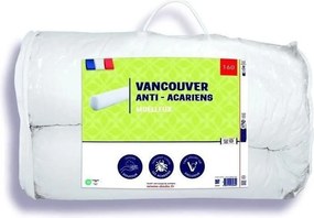 Poduszka VANCOUVER 160 cm przeciwko roztoczom z poliestru o w dotyk imitujący skórę brzoskwini