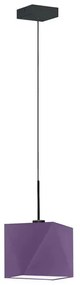 Lampa wisząca regulowana na czarnym stelażu - E7-P38
