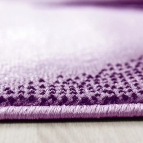Dywan nowoczesny Plus wstęgi fioletowy 240 cm x 340 cm