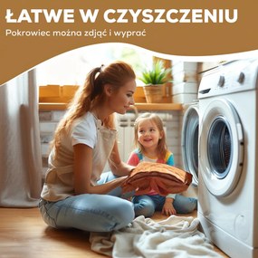 AIYAPLAY Jeździk w kształcie konia dla dzieci, miękkie obicie, zasilanie bateryjne, muzyka, kółka, 1,5-5 lat, Brązowy