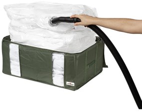 Tekstylny pojemnik do przechowywania ubrań próżniowy 65x45x27 cm Ecologik – Compactor