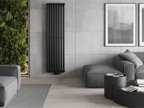 Mexen Nevada grzejnik dekoracyjny 1800 x 480 mm, 940 W, czarny - W201-1800-480-00-70