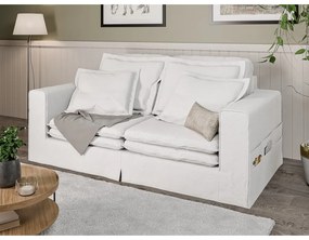 Biała sofa 196 cm Nora – Ropez