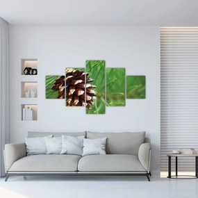 Obraz szyszki (125x70 cm)