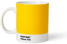 Żółty ceramiczny kubek 375 ml Yellow 012 – Pantone