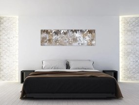 Obraz - Jesienne liście (170x50 cm)