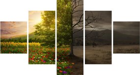 Obraz - Cykl życia (125x70 cm)