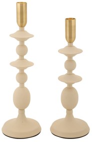 Zestaw świeczników GEMINI, 29 cm, 33 cm