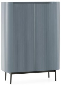Szaroniebieska szafka 100x140x40 cm Willa – MOME