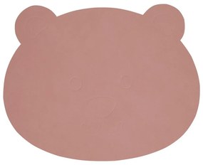 Mata stołowa dla dzieci ze skóry ekologicznej 30x38 cm Bear Nupo – LIND DNA