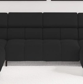 Narożnik PLAZA XL Lewostronny Elektryczna regulacja Tkanina SOLAR 99 WERSAL