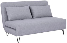 Szara rozkładana sofa ZENIA