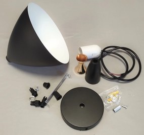 Lampa sufitowa loftowa metalowa wisząca AT1-1SZ-Czarna