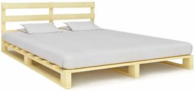 Podwójne łóżko z palet  180 x 200 cmZ8-R41