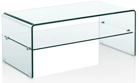 Szklany stolik 50x100 cm Cristal Evo – Tomasucci