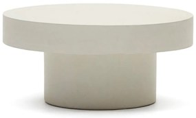 Okrągły betonowy stolik ogrodowy ø 66 cm Aiguablava – Kave Home