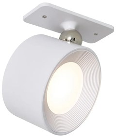 Set van 4 moderne wandlampen wit incl. LED oplaadbaar - Bright Oswietlenie wewnetrzne