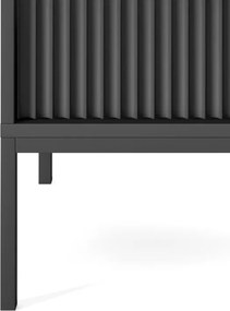 NAYA Stolik nocny S 54 czarny | czarny stelaż