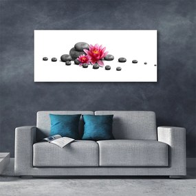 Fotoobraz na płótnie Harmonijny Lotos w Stylu Zen