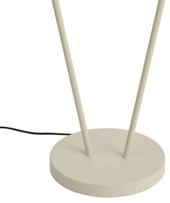 Nowoczesna lampa podłogowa beżowa 2-źródła światła GU10 35mm - Thomas Nowoczesny Oswietlenie wewnetrzne