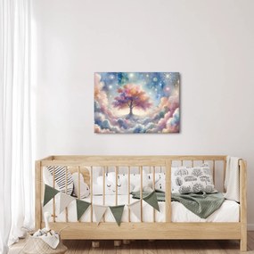 Obraz – Drzewo życia w chmurach (70x50 cm)
