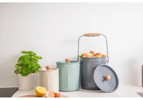 Stalowe pojemniki na odpadki organiczne zestaw 3 szt. – Kitchen Craft