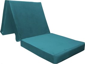 Materac 180/60 + Torba składany turystyczny tkanina Welur : Kolor tkaniny - VELVET - MG20, Rozmiar - 180/60/15, Typ tkaniny - Velvet