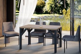 Industrialny stół Baltika 240 rozkładany od 130 do 240 cm