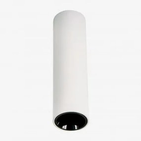 Aplikacja Sufitowa Led Powierzchniowa, Okrągła Ø4 Cm, Do Użytku Zewnętrznego, Aluminiowa Luisiana Biały - Czarny & Biała 3000k & 3 W & 19º - Sklum